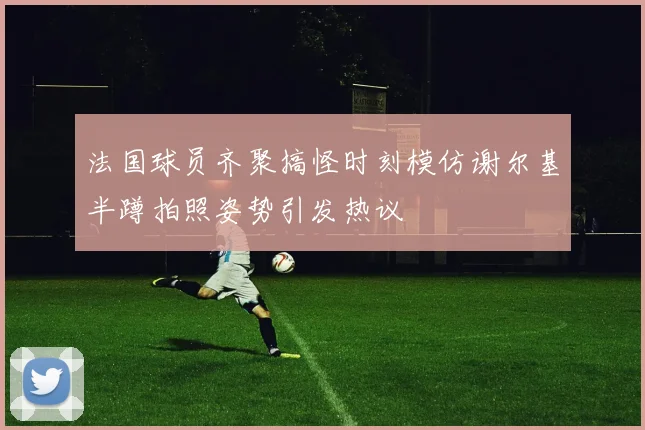 法国球员齐聚搞怪时刻模仿谢尔基半蹲拍照姿势引发热议